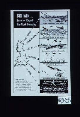 Britain ... Base for round-the-clock bombing