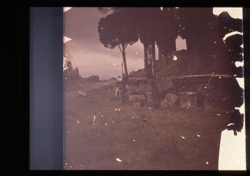 Photograph of man seated outdoors