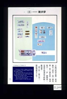 Clothing is a problem