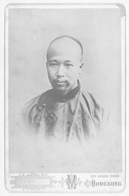 Cabinet card of Kang Youwei