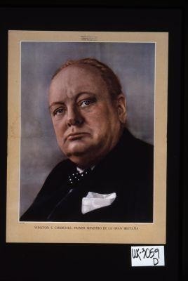 Winston S. Churchill, Primer Ministro de la Gran Bretana