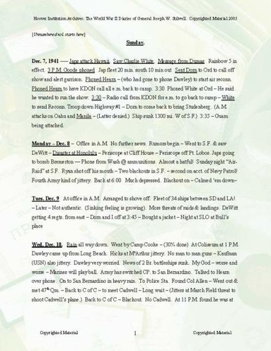 Joseph Stilwell diary transcript (34)