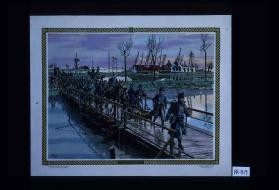 Passage de l'Yser, Flandres - Nov. 1914