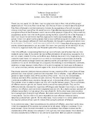 Inflation: Cause and Cure