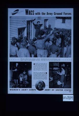 WACS with the Army Ground Forces. Mail call - to the soldiers, mail call is as important as ... bunkmates. Supplies - At the Infantry School, Fort Benning , Georgia ... Equipment - In the supply room of the Infantry School, Fort Benning, Georgia ... Women's Army Corps. Army of United States
