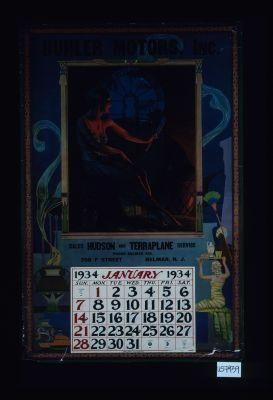 Buhler Motors, Inc. Sales, Hudson and Terraplane, Service. Phone Belmar 513, 708 F Street, Belmar, N.J. 1934 January 1934