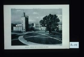 Warszawa. Centralny Instytut Wychowania Fizycznego. [Verso: Warszawa. Most Ksiecia Jozefa Poniatowskiego w nocy.]