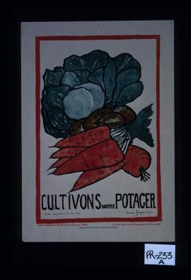 Cultivons notre potager