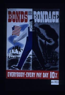 Bonds or bondage. Everybody: every pay day 10%