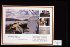 Depotskipet venter pa a ta imot undervannsbatene