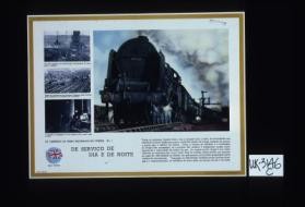 Os caminhos de ferro Britanicos na guerra. No. 1. De servico de dia e de noite