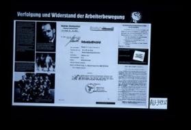 Verfolgung und Widerstand der Arbeiterbewegung