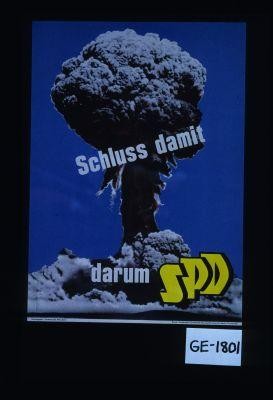 Schluss damit - darum SPD
