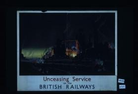 Unceasing service on the British railways