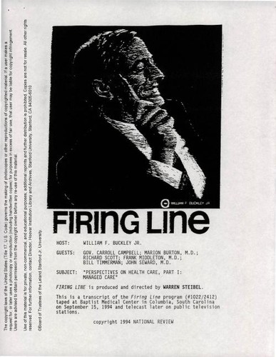 Perspectives on Health Care: Part I: Managed Care