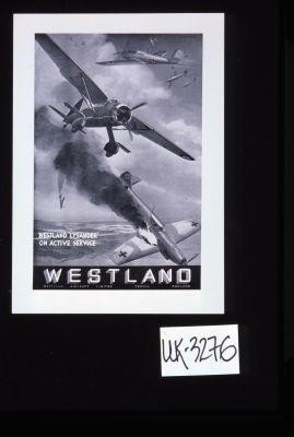 Westland "Lysander" on active service