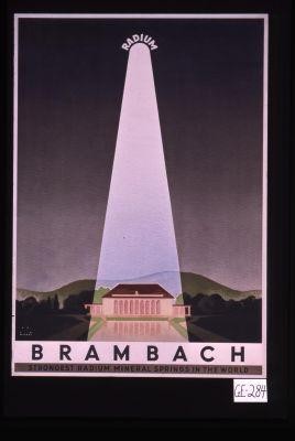 Brambach - strongest radium mineral springs in the world