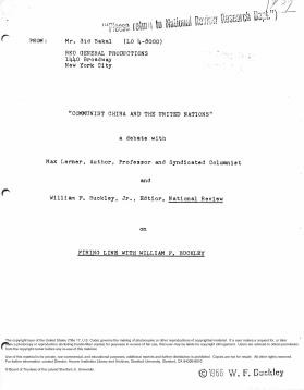 Communist China and the United Nations