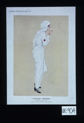 "Little sister" from the painting by Raphael Kirchner