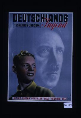 Deutschlands Tysklands Ungoom Jugend. "Hitler-Jugend" Utstiller Oslo, Februar 1941