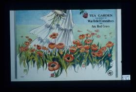 Tea garden for benefit of War Relief Committees and American Red Cross