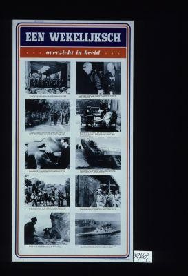 Een wekelijksch overzicht in beeld