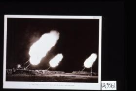 No. 2. Giving it back - the gallant guns of London belch fire and steel at enemy night raiders