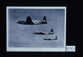 The Vickers "Wellington". Long-range British bombers, the Wellingtons are in constant operation