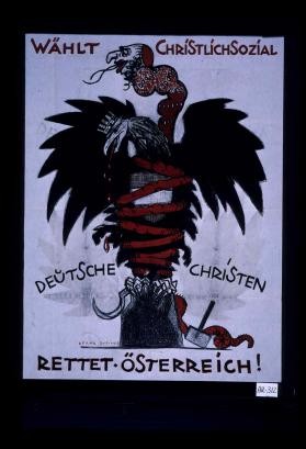 Wahlt Christlichsozial ... Rettet Osterreich!