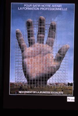 Pour batir notre avenir - la formation professionnelle