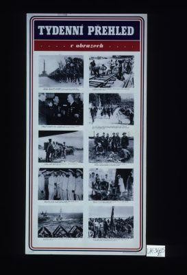Tydenni prehiled v obrazech