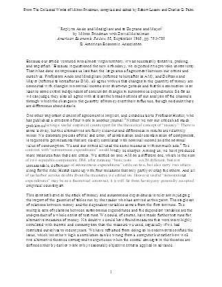 Reply to Ando and Modigliani and to DePrano and Mayer