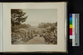 View of a gravesite, Nagasaki