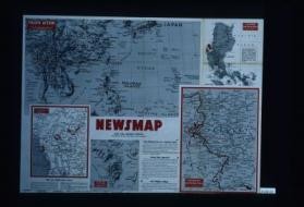 Duren, Germany - before and after. [verso] Newsmap