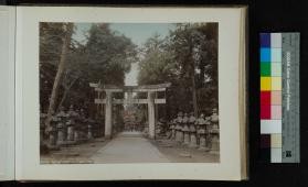 Photograph of entrance to Toshogu's Temple in Ueno Park, Tokyo