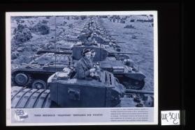 Tanks Britanicos "Valentines" tripulados por Polacos