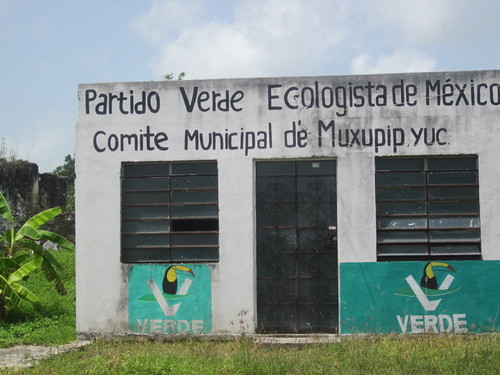 Muxupip Headquarters national political Partido Ecologico Verde/Ecological Green Party