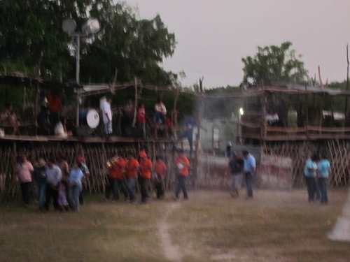 Parade in bull ring at Fiesta of San Juan Bautista, San Juan Koop