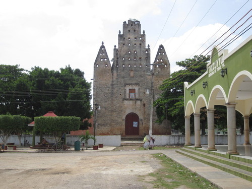 Tixcuytun Church and Comisaria