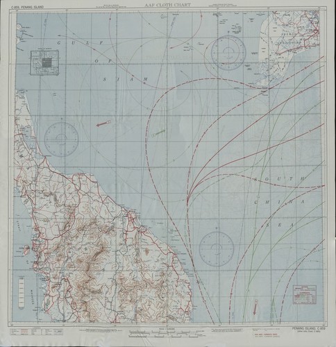 Cloth survival chart for Penang Island and Bintan Island