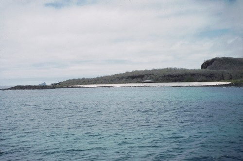 Pocket beach in Wreck bay, San cristobal, Galopagos