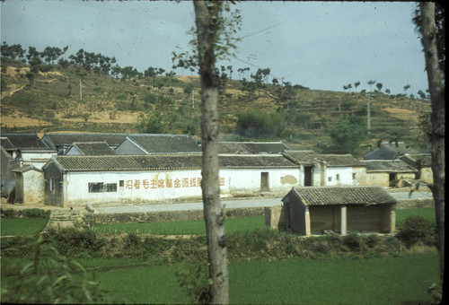 Rural Scene Taken from Train (near border)