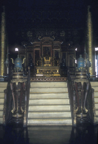 Throne at the Forbidden City