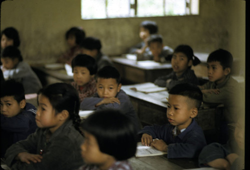 Students in class at a Guangzhou's commune (1 of 2)