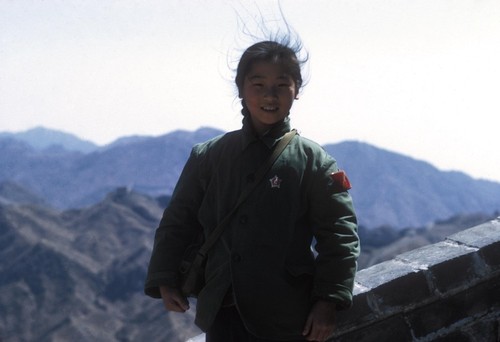 Student at the Great Wall