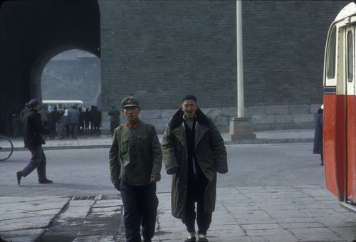 A Father and His Son Who Serves in the Army