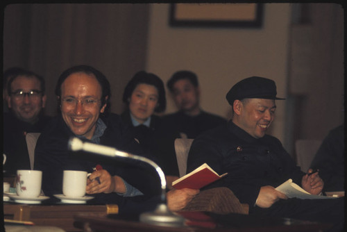 Chinese Premier Zhou Enlai and other leaders meeting with CCAS Friendship Delegation (04 of 11)