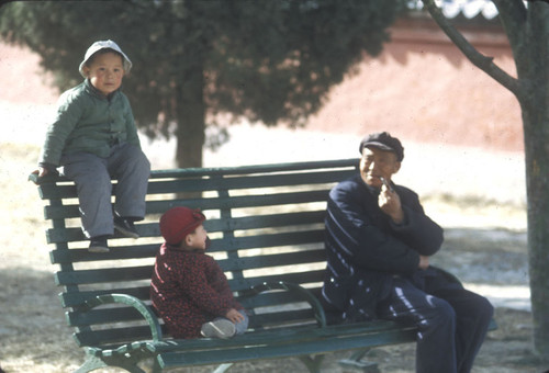 Grandfather & Kids