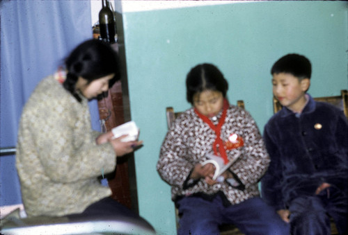 Bao-Shen Family Children Studying at Home