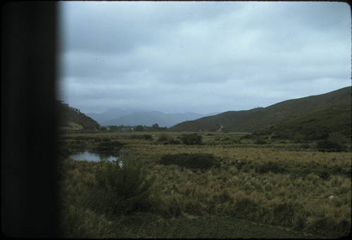 Rural Scene Taken from Train (near border)